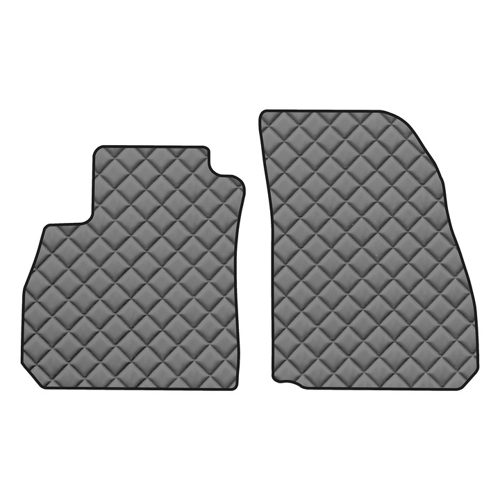 Covorașe auto F-CORE ECO-PIELE Q, Gri, pentru Opel Insignia II, Sedan, Kombi