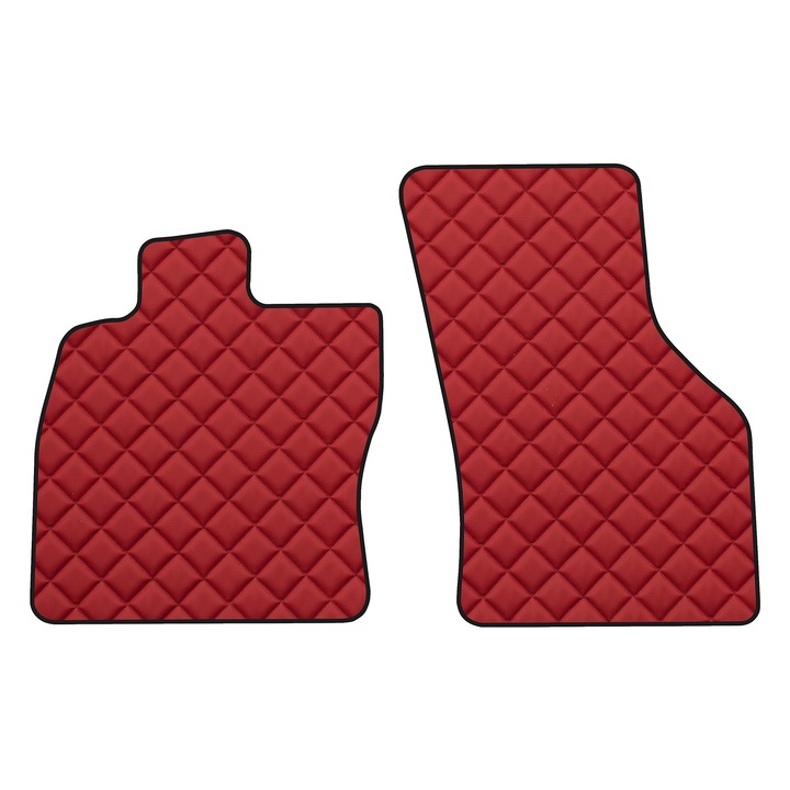 Auto Covorase podea - fata, F-CORE, pentru VOLKSWAGEN PASSAT B8 07.14-, Sedan, Kombi, Rosu