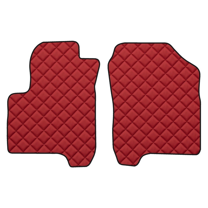 Автомобил Стелки за под – предни, F-CORE, за CITROEN C3 PICASSO 02.09-12.17, ВАН МИНИВАН, Червено