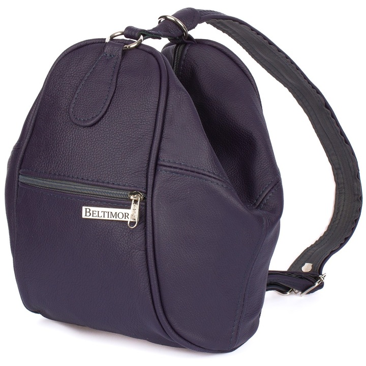 Rucsac fashion dama, fiolet, 2in1, 29x20,5x8cm