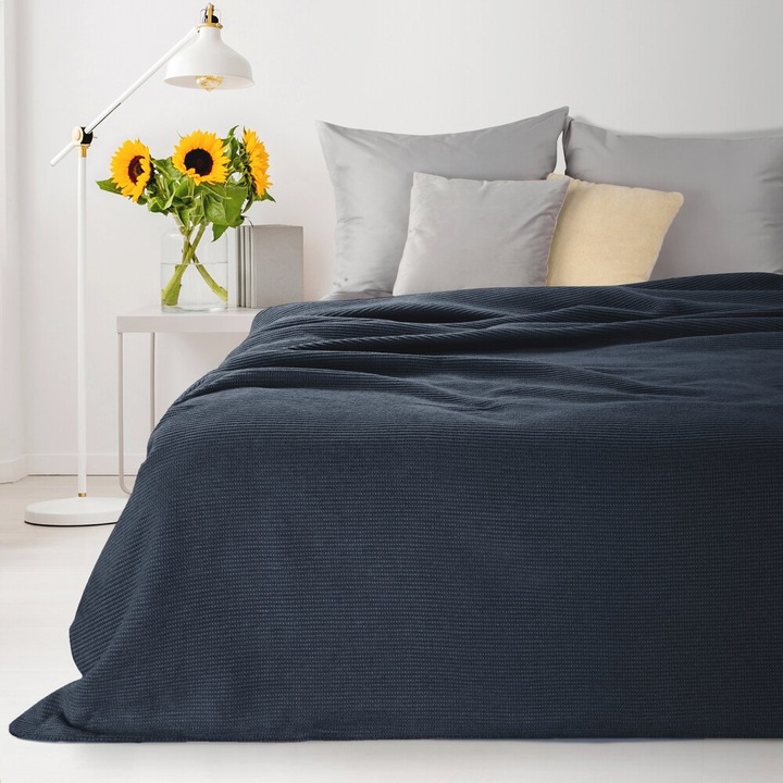 Patura LINDA, Eurofirany, 200x220cm, gránát, 50% pamut, 30% poliészter