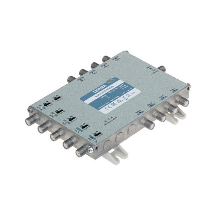 Мултиключ TERRA MV-508, 5 входа, 8 изхода, 950 MHz - 2400 MHz, 47 MHz - 862 MHz