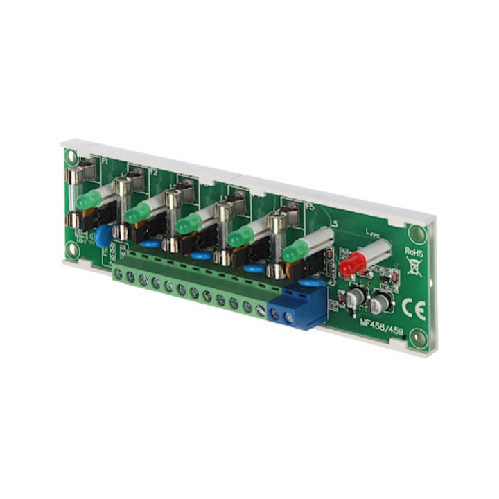 PULSAR LACZOWKA ZASILANIA AWZ-536 beléptető tartozék, 5 kimenet, 1 A, 50mA, LED