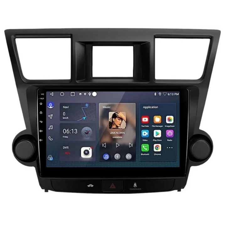 Navigatie Toyota Highlander 2008-2014 10 inch 2GB 32GB 8 Core