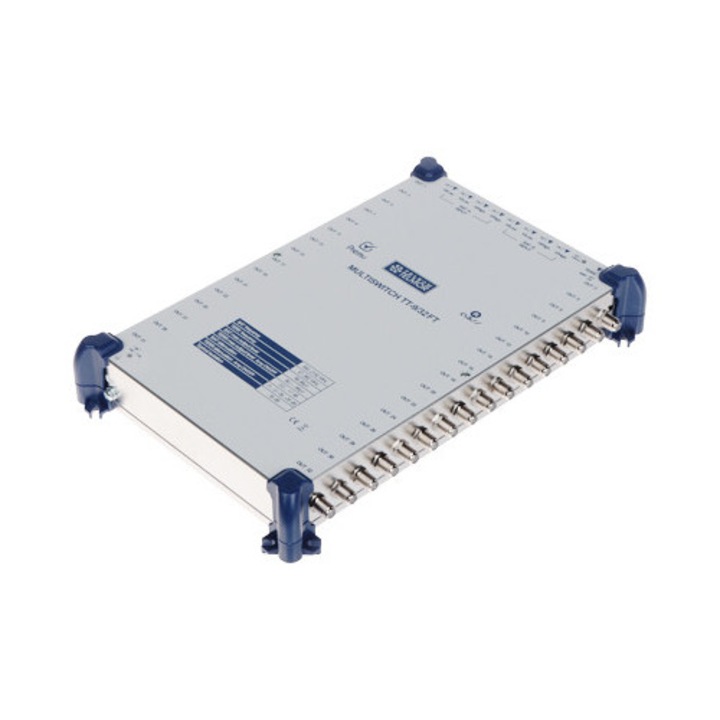 Мултиключ TELMOR TT-9/32-FT-PREMU, 9 входа, 32 изхода, 950 MHz - 2150 MHz, 12 V DC