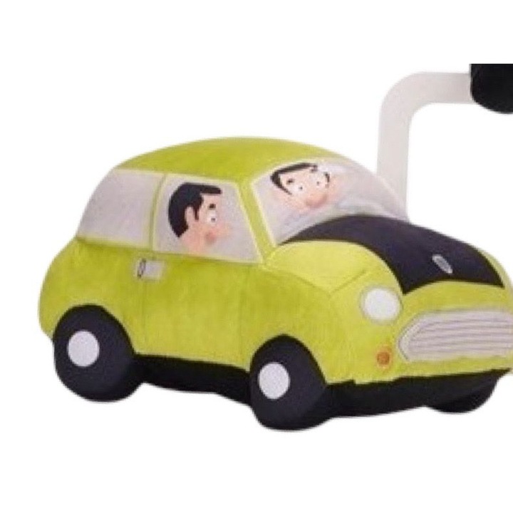 Plüss autó Mr Bean Mini Cooper Zöld 26cm