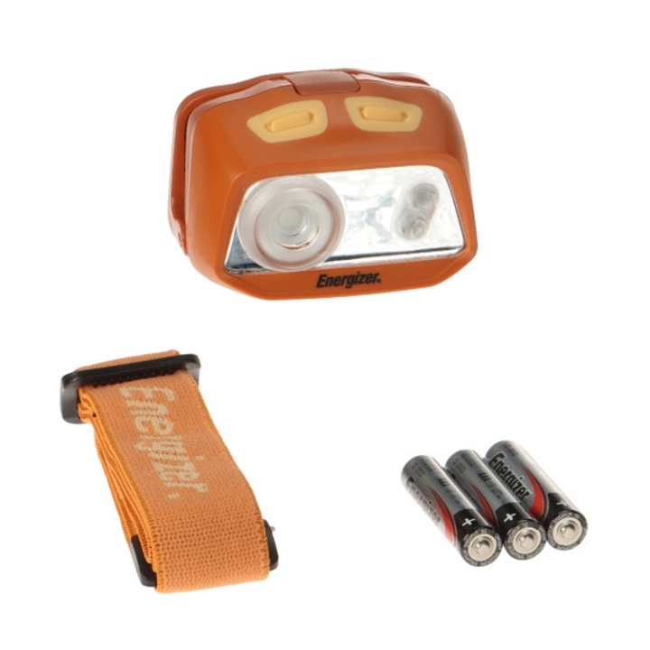 Челен фенер Energizer LT-HDL40, 1 бял LED, 1 червен LED, 500 lm, 64x46x49mm