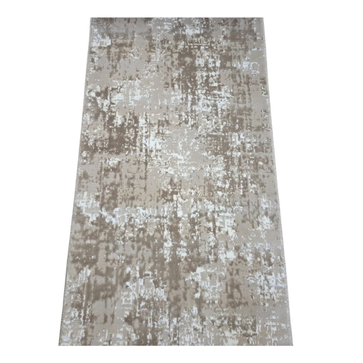 Traversa moderna Star, Bej Bej Deschis 3705A, Living, Dormitor, Hol, 80 x 800 cm