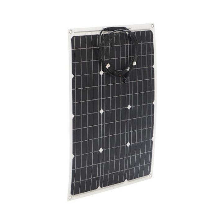Panou fotovoltaic SP-50-F, flexibil, alb, 50W, 2x0.85m