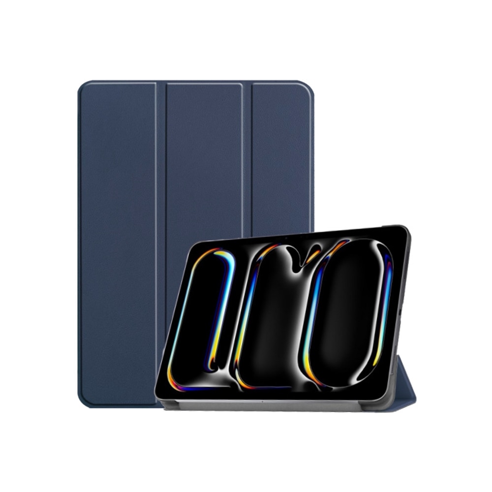 Husa tabletă compatibilă cu iPad Pro 13 2024-2025 (generația 7-8, 13 inch) - husă inteligentă albastră pentru tabletă