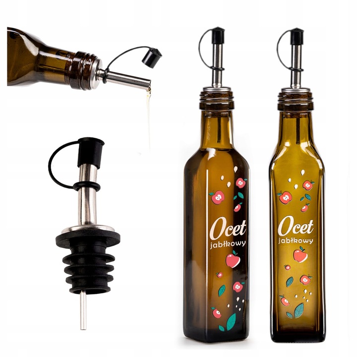 Sticla Cu Dozator, SuperButelki, Marasca, 250 ml, Dozator Integrat In Capac, Ideal Pentru Utilizare Zilnica, Inchidere Etansa, 21.5 x 4.5 cm, Verde Maslin