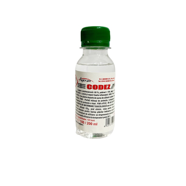 Adeziv PVC Codez Agexim 100ml– adeziv pentru tevi si fitinguri, lipire rapida