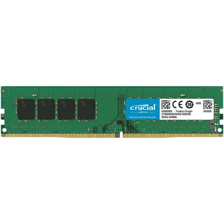 Crucial 16GB DDR4 3200MHz CL22, 1, 2V Basics memória
