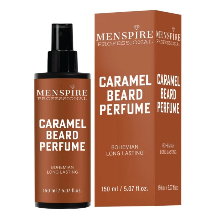 Parfum de barbă MENSPIRE Bohemien, aromă de caramel, 150 ml