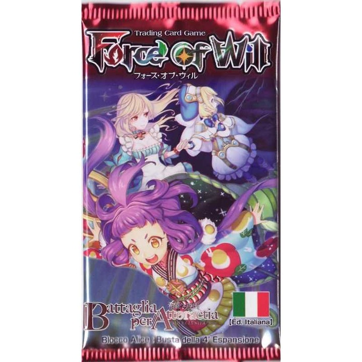Force Of Will Battle For Attoractia BFA Booster Csomag (10db Angol Force Of Will Kártya)