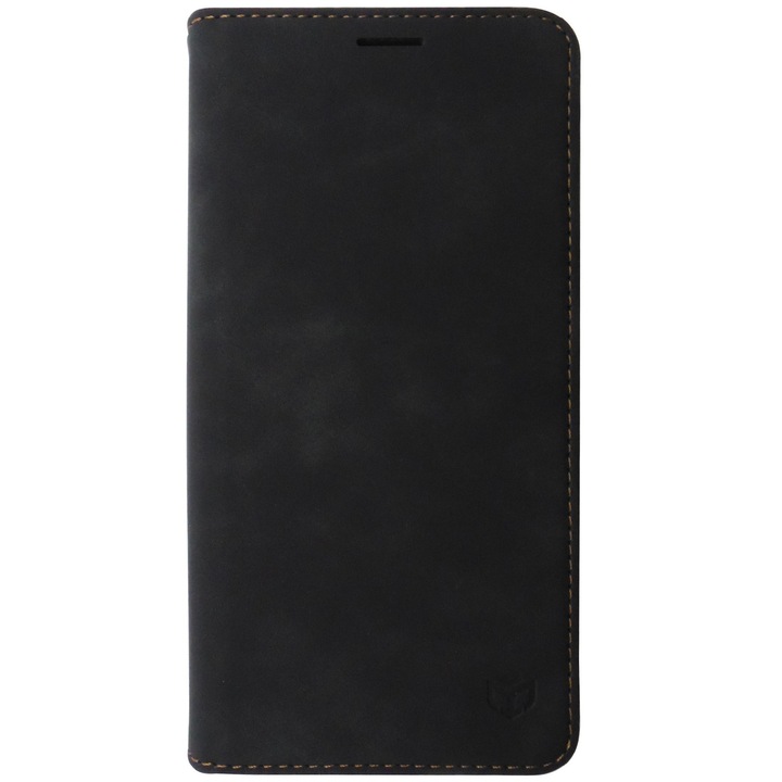 Husa tip carte cu stand Techsuit Confy neagra pentru Apple iPhone 17 Air