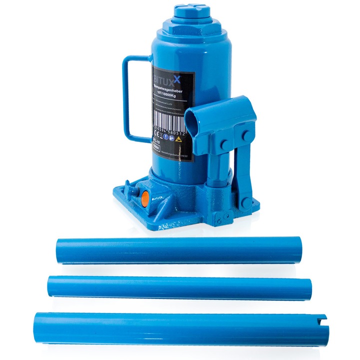 Elevator hydraulic 10T, Bituxx, 125x120x205mm, 205-335mm, set