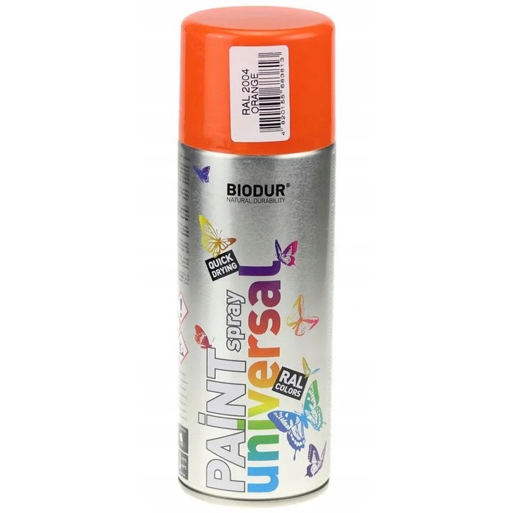 VADY narancssárga, fényes, gyorsan száradó festékspray, 200ml