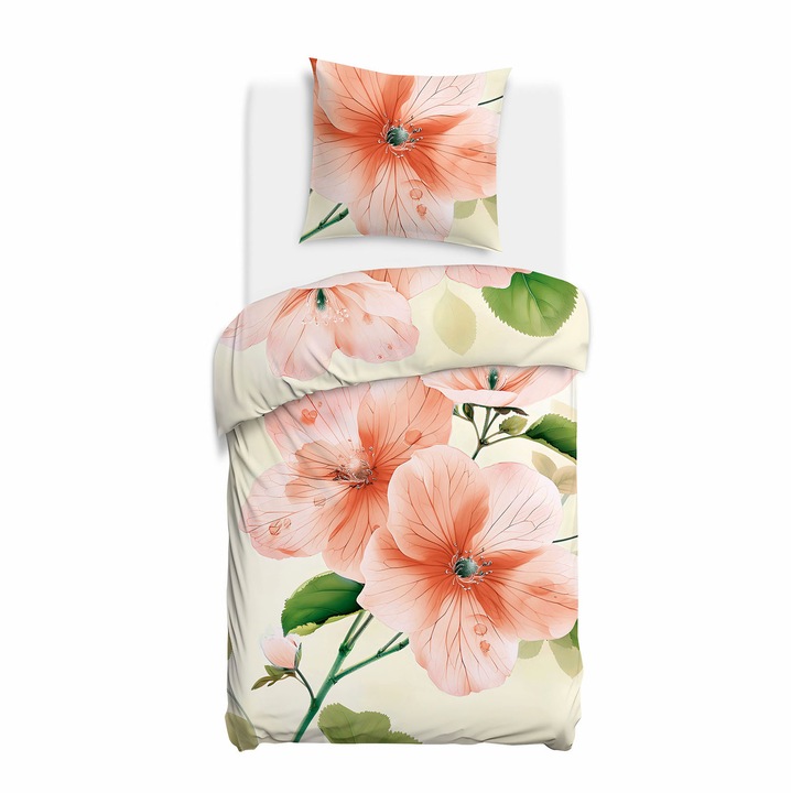 Ágynemű garnitúra, Darymex, SATYNLOVE PREMIUM, 100% pamut, 140x200cm, 70x80cm, sokszínű