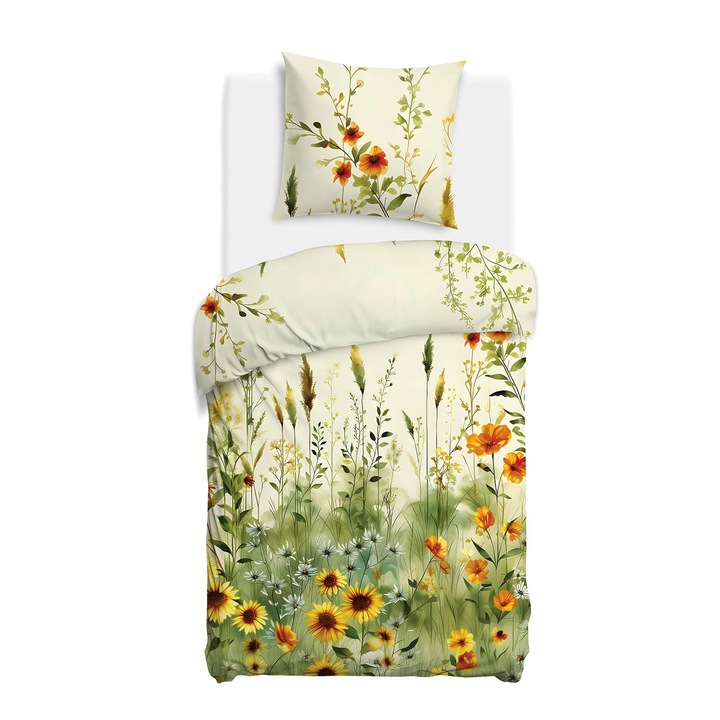 Ágyneműgarnitúra, Darymex, SATYNLOVE PREMIUM, 100% pamut, 140x200cm, 70x80cm, többszínű