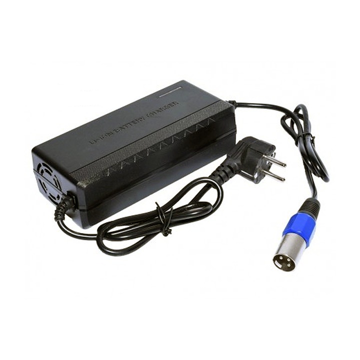 Incarcator Trotineta Li-ion 48V-2A, mufa XLR tata