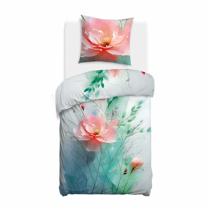 Ágyneműgarnitúra, Darymex, SATYNLOVE PREMIUM, 100% pamut, 140x200cm, 70x80cm, többszínű