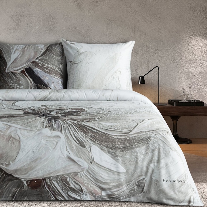 AMAYA ágynemű, Eurofirany, 160x200cm, többszínű, 100% makoszatén, cipzárral