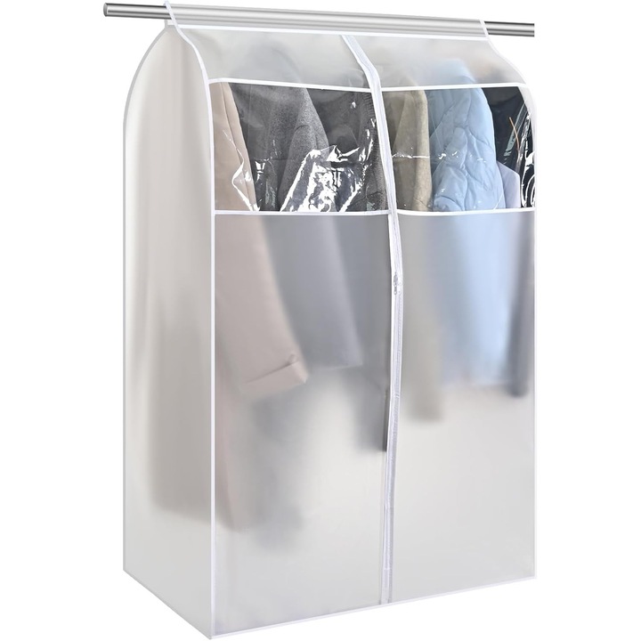 Husa pentru imbracaminte, Transparent