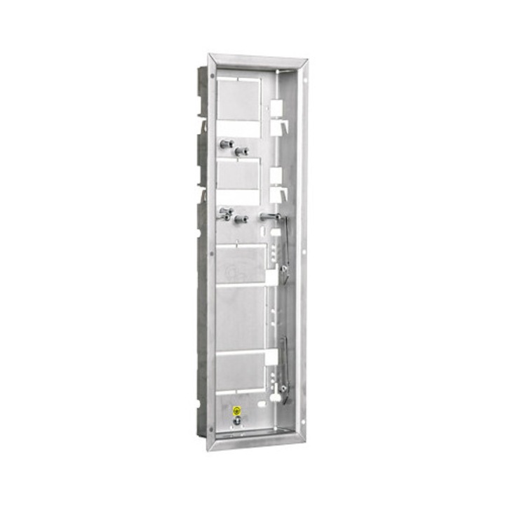 Vékony keret CDN-RZ2-L ACO, 1 kaputelefon + 2 modul, rozsdamentes acél