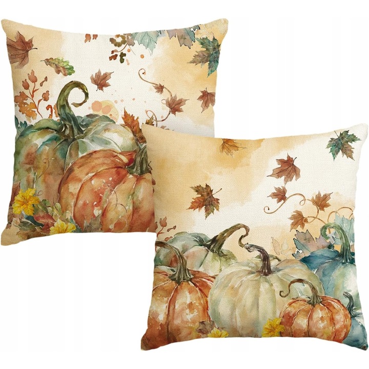 Set 2 fete de perna, Multicolor, 45x45 cm