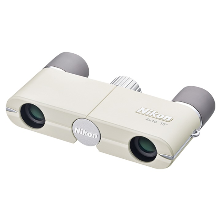 Бинокъл 4x10D CF слонова кост бял