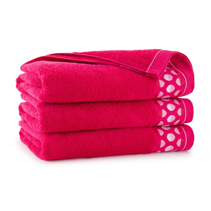 Prosop ZEN-2, Zwoltex, 70x140cm, fucsia, 100% bumbac egiptean, 450 GSM