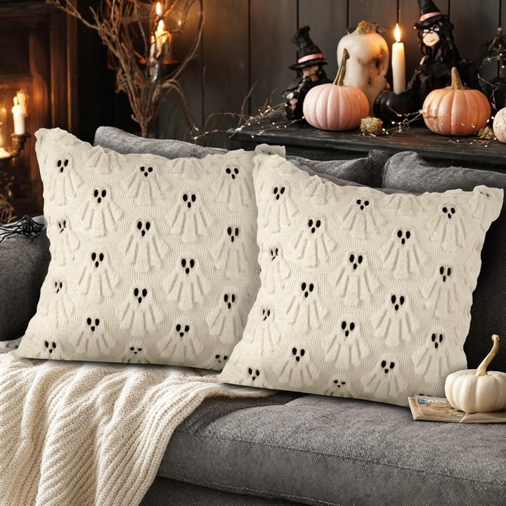 Fete de perna, set 2 buc, 50x50cm, multicolor