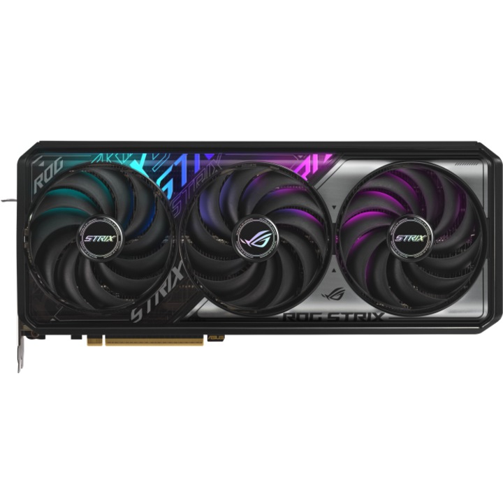 Placa video Asus ROG Strix GeForce RTX™ 5070 Ti 16GB GDDR7 90YV0M91-M0NA00