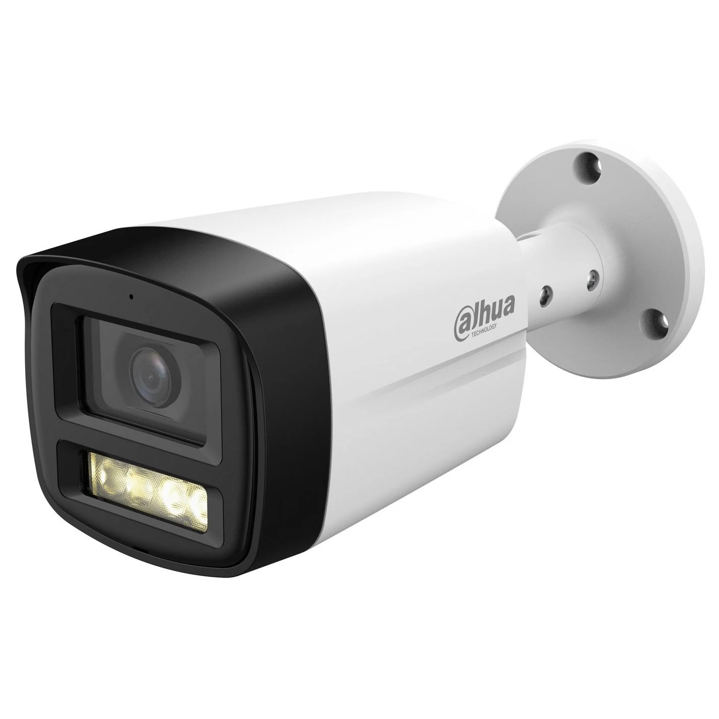 Camera supraveghere exterior cu iluminare duala Dahua, 5MP, lentila 3.6 ...