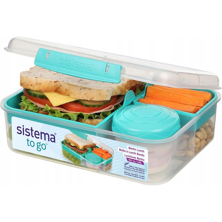 Cutie alimentara, Sistema, cu compartimente, ecologica, 219x77x186mm