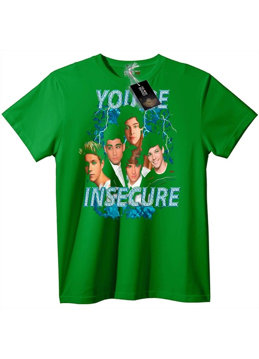 Tricou Young Insecure, Verde