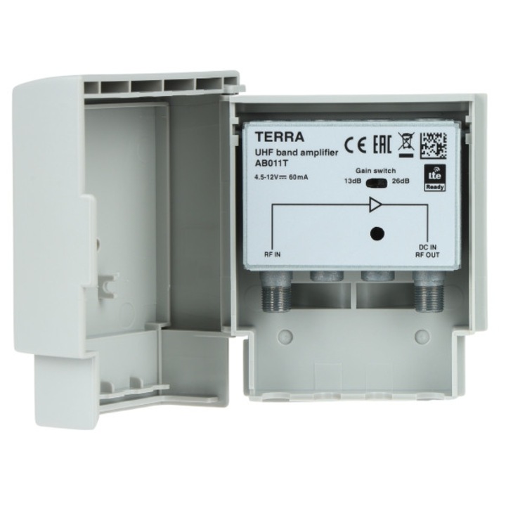 Amplificator antena TERRA AB-011T 13dB/26dB 470x694MHz
