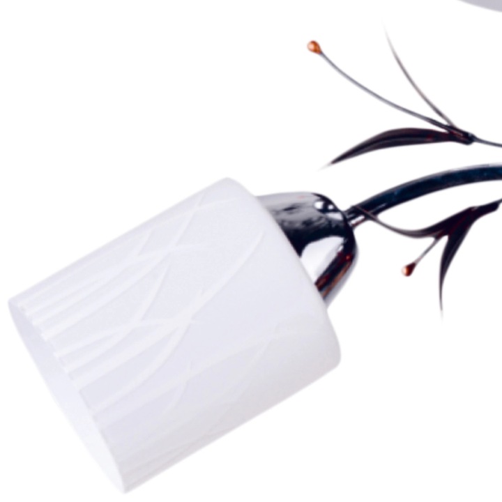 Полилей KLAUSEN Malva 2 LY-3083, 15W, E27, хром