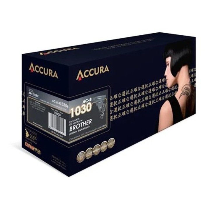 Accura DR1030 kompatibilis dobegység Brother nyomtatókhoz, fekete, 10000 oldal