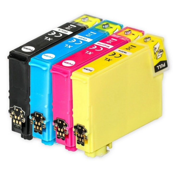 Set 4 cartuse galbene, pentru inlocuire Epson E-1634, GOINKS