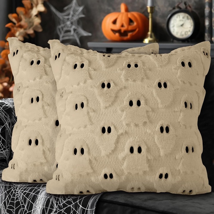 Fete de perna, set 2 buc, poszewki decorative, 45x45cm