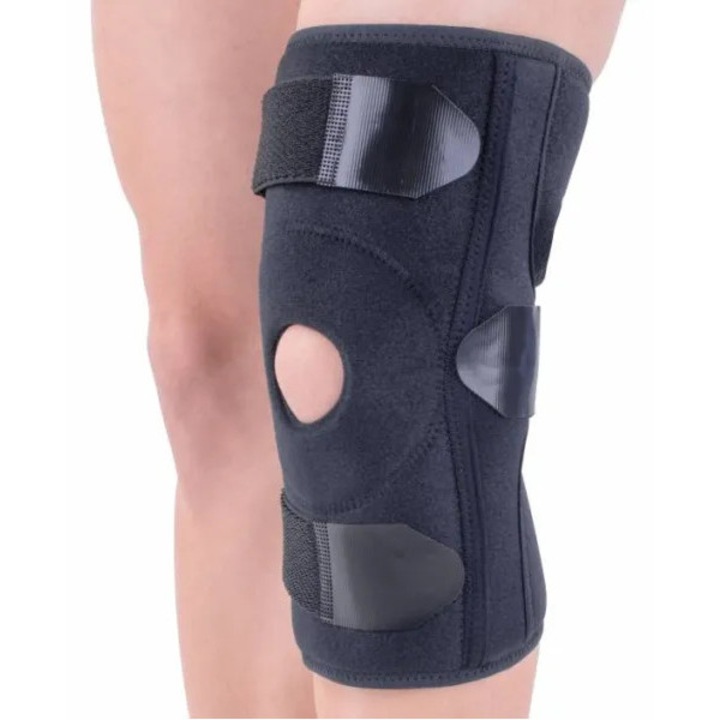 Orteza de genunchi mobila cu articulatii metalice laterale, Marime universala