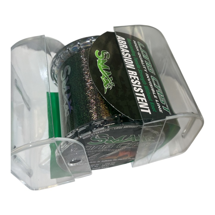 Fir monofilament Smax 3D Long Cast, 0.35mm, 21.5kg, 1200m, camo, lansari lungi, pescuit crap