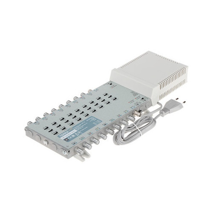 Amplificator TV TERRA SA-91L, 9 intrari, 9 iesiri, 950-2400 MHz, 22 dB