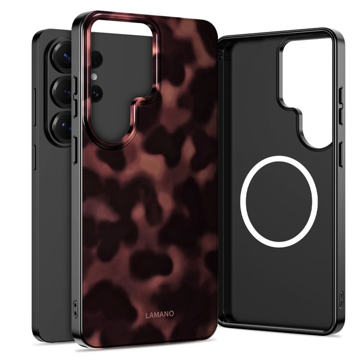 Калъф Tech-Protect Lamano с MagSafe, съвместим със Samsung Galaxy S26 Ultra, Panther