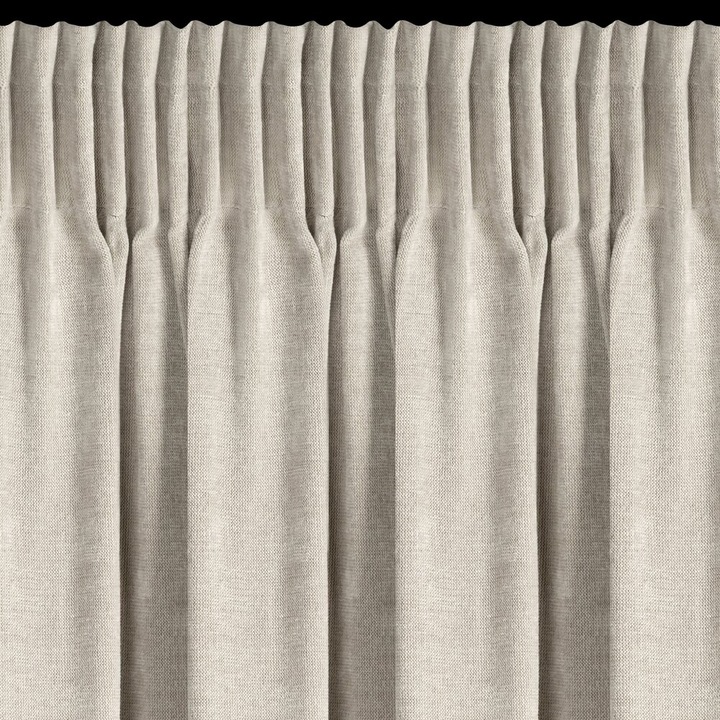 NILO függöny 140x270cm, Eurofirany, zsenília, bézs, 100% poliészter