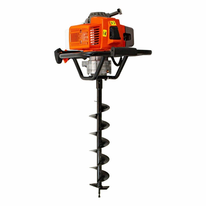 Masina de gaurit Bituxx, model cu motor pe benzina, 2,8 KM, diametru burghiu 100 mm