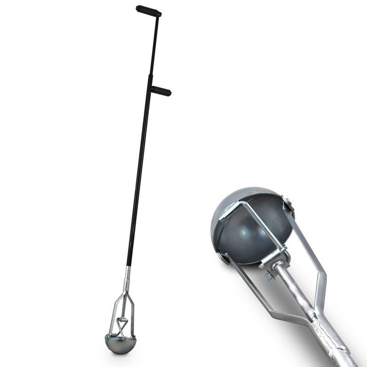 Bituxx mechanikus lapát, 13 cm átmérőjű, kerti és építési munkákhoz