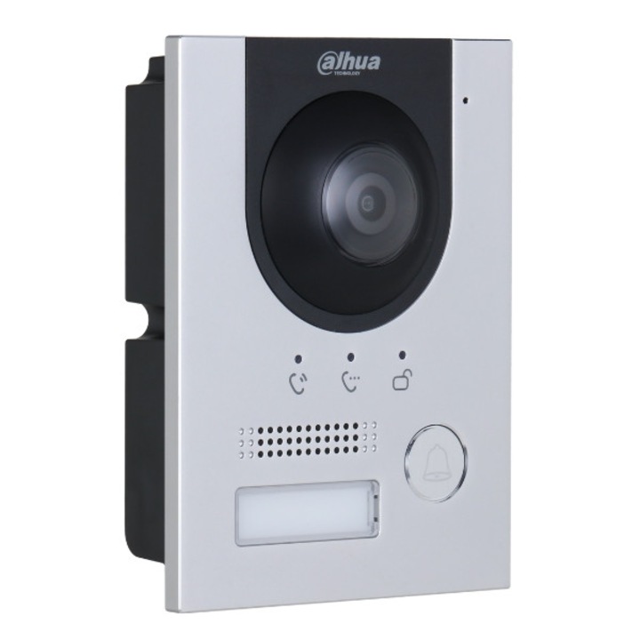 Видеофон DAHUA VTO2201F-P-S2, 2 Mpx, IR, PoE